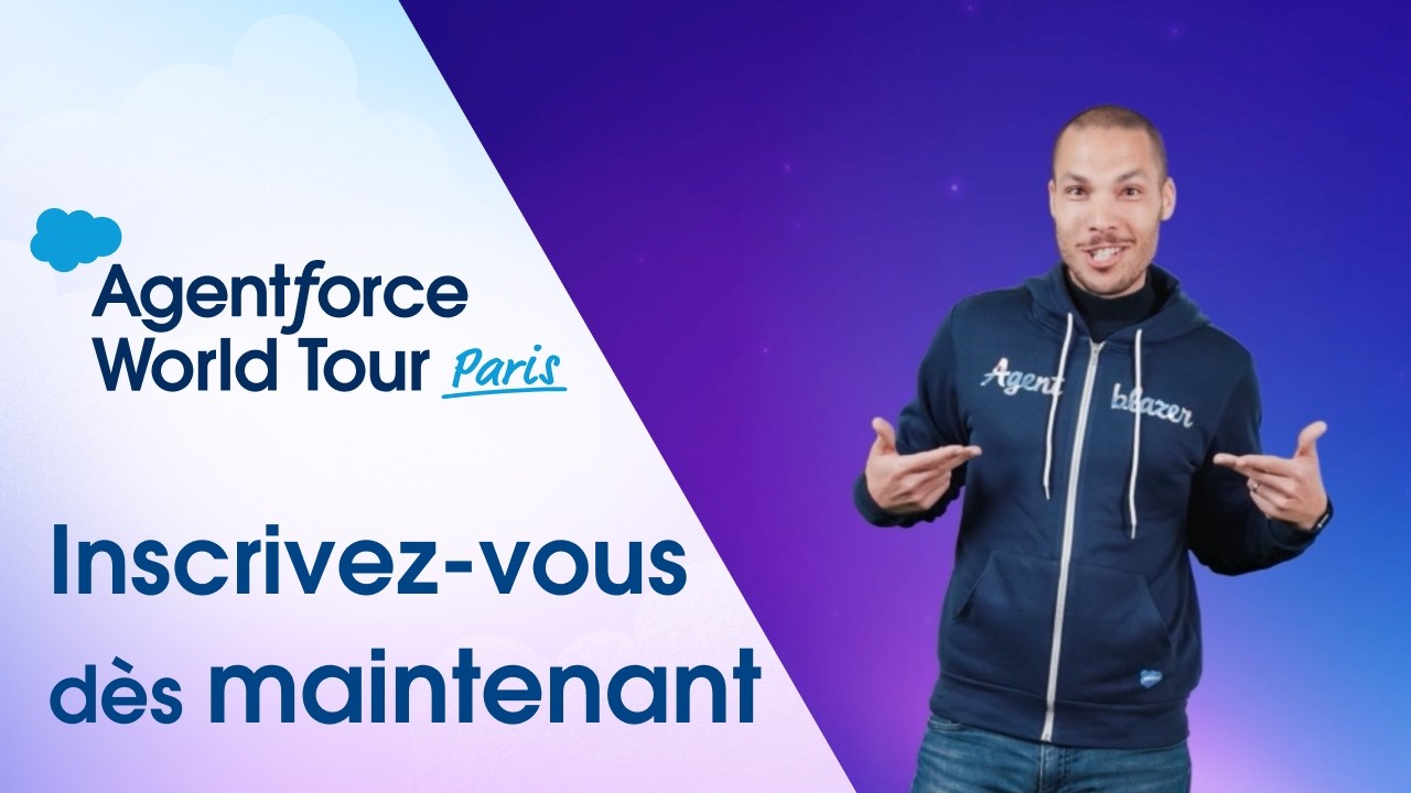 L'Agentforce World Tour Paris revient le 22 mai 2025 - YouTube