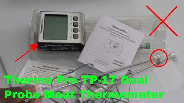 ✅  How To Use Thermo Pro TP-17 Dual Probe Meat Thermometer Review