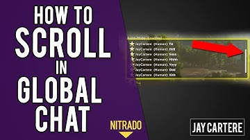 Ark Survival Evolved PS4 Tutorial - How To Scroll In Global Chat & Tribe Chat