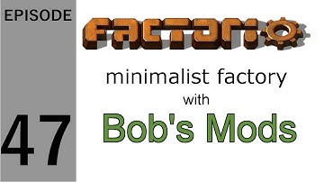 Factorio - Minimalist Factory with Bob