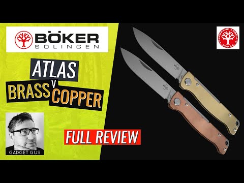 Нож Boker Plus Atlas Copper, видео 1