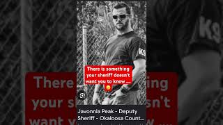 Okaloosa County Sheriff Aden has a SECRET he doesn’t want you to know!!!! Watch THIS! #corruptcops