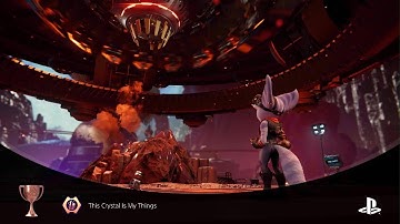 This Crystal Is My Things Trophy Ratchet & Clank: Rift Apart Ps5