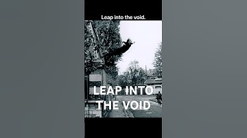 Leap into the void. #artvideo #arthistory #modernart #void #blue #photography #avantgarde