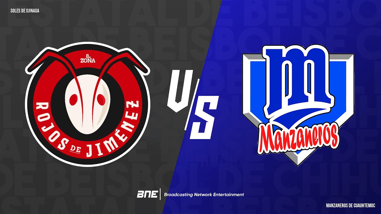 Game 2| Manzaneros vs Rojos HD!