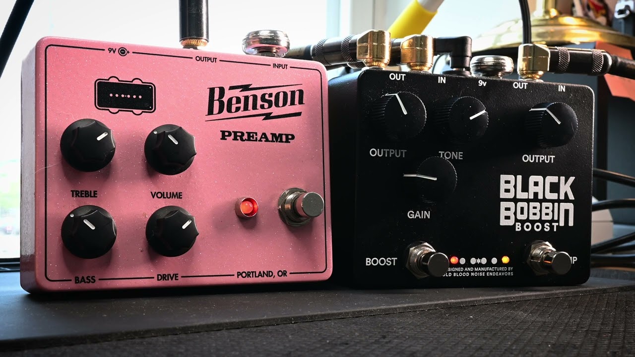 限定値下) Benson Preamp Navy Benson Preamp Navy Benson Preamp Pedal - Navy Orange Navy