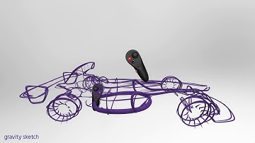Drawing Hand - Tools Tutorial Gravity Sketch VR