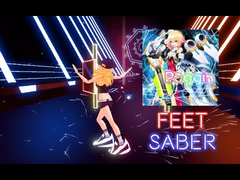 【MOD】FeetSaber - Paqqin - owltree [FullBodyTracking]
