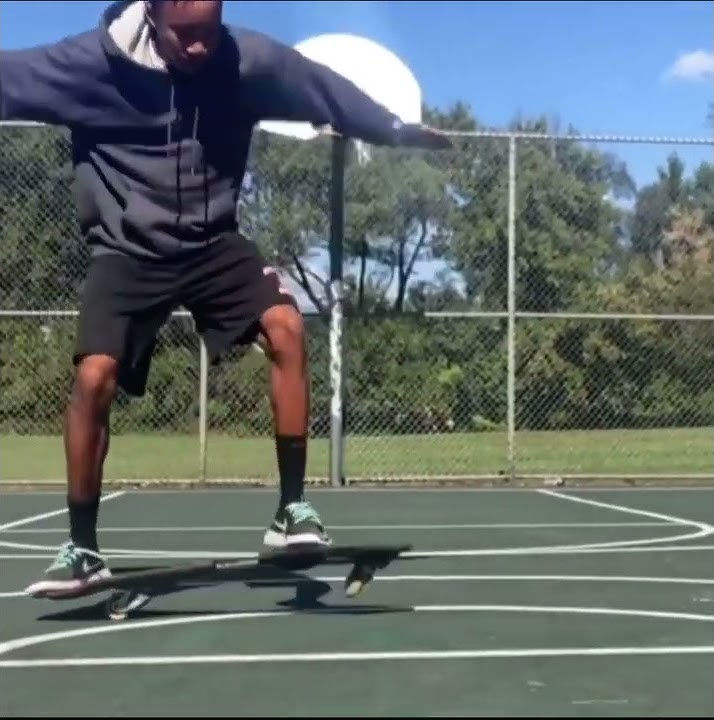 Kickflip on a Ripstick