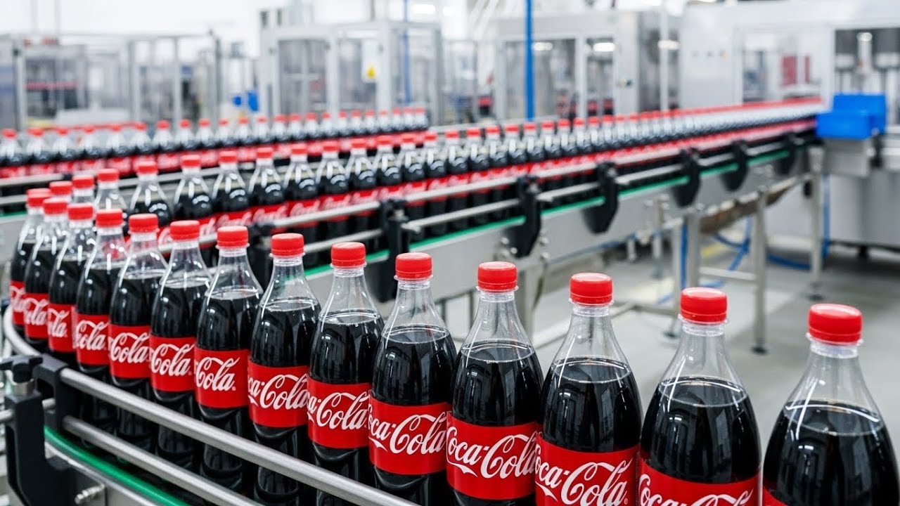 How Coca-Cola Is Made: Inside the Coca-Cola Factory | Coca-Cola Manufacturing Full Process