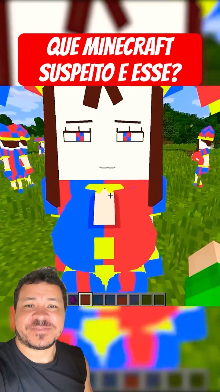 MINECRAFT SUSPEITO #mayumigames #minecraft #shortsvideo #youtubeshorts