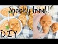 DIY Halloween Cheesy Skulls and Tomato Soup!