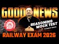 🚆🧠 Railway Reasoning LIVE Mock Test Series | Daily 30 Questions @4PM | #rrb #rrb2026 #radianmensa