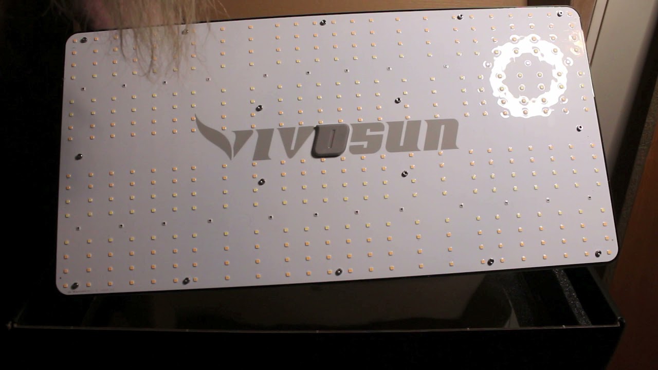 Vivosun VS2000 grow light product review by Chad Westport YouTube