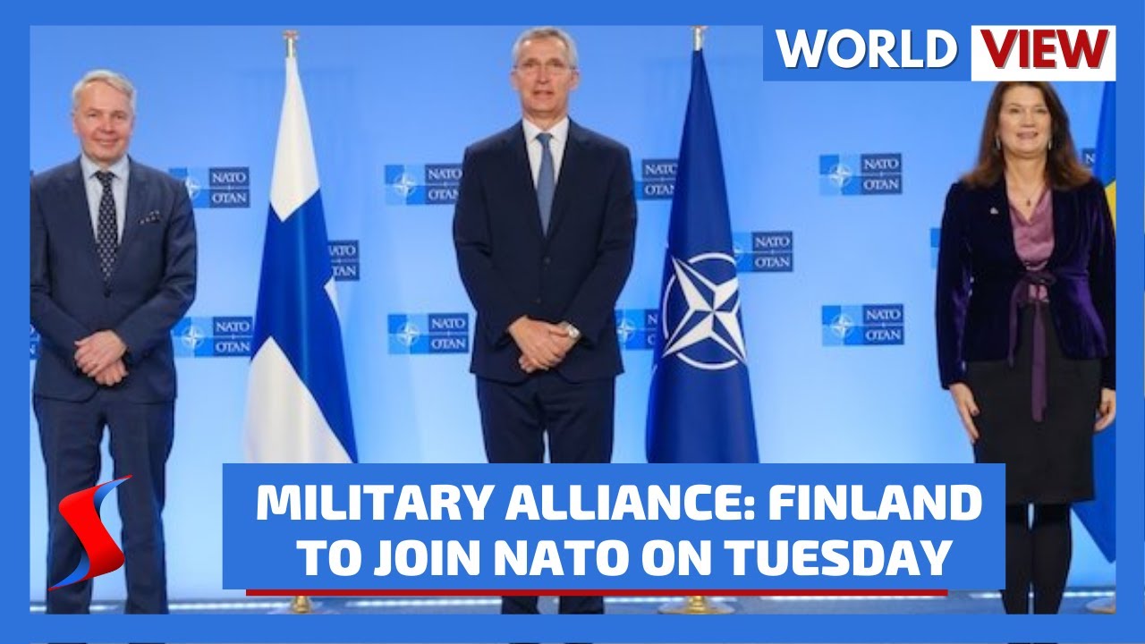 Military Alliance: Finland To Join NATO On Tuesday | World View - YouTube