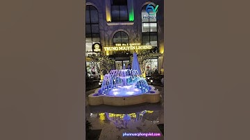 Lắp đặt xong đài phun nước cho quán cafe #daiphunnuoc #phunnuocphongviet #nhacnuoc