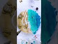 Beach resin art tutorial uses sand and rocks