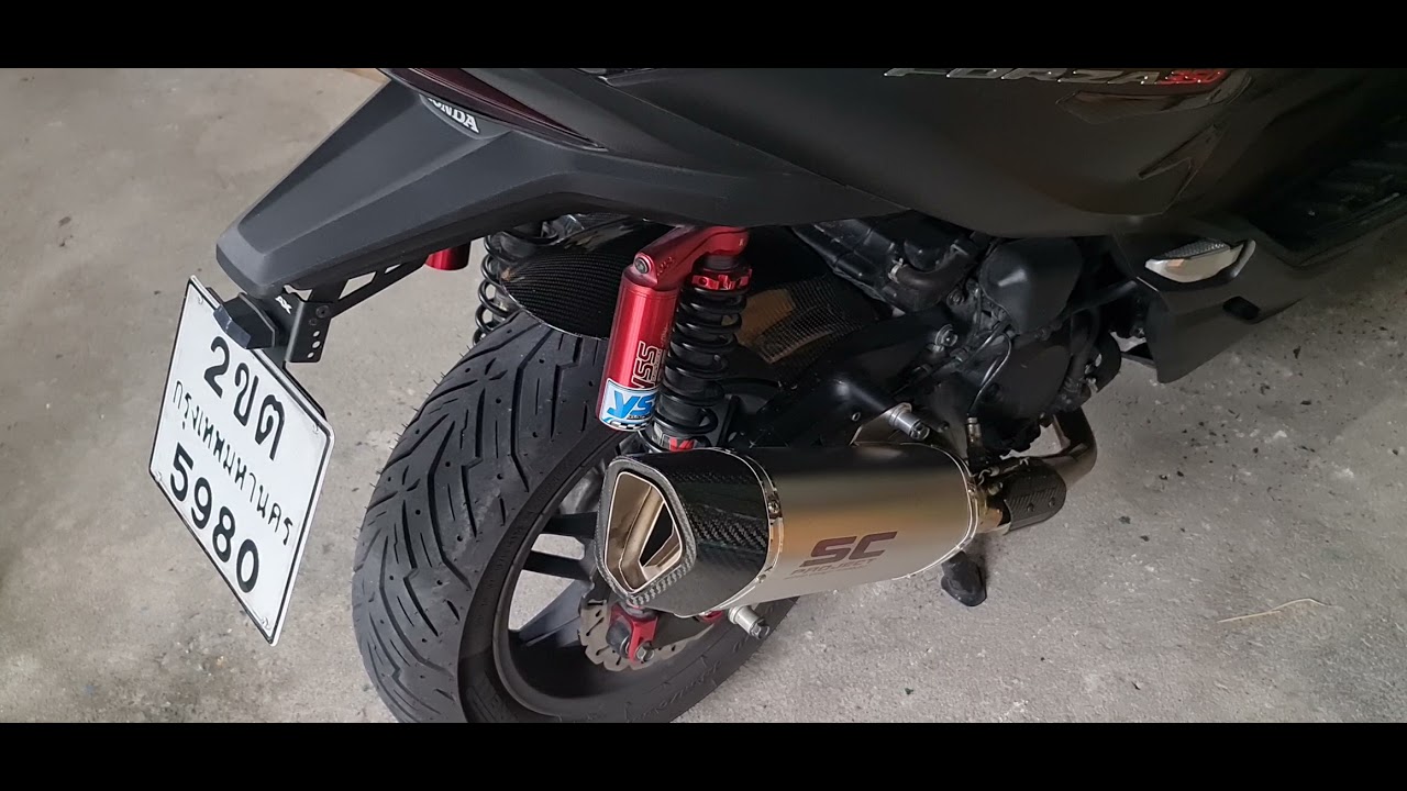 Forza 350 suppression des clignotant /passage de roue ermax