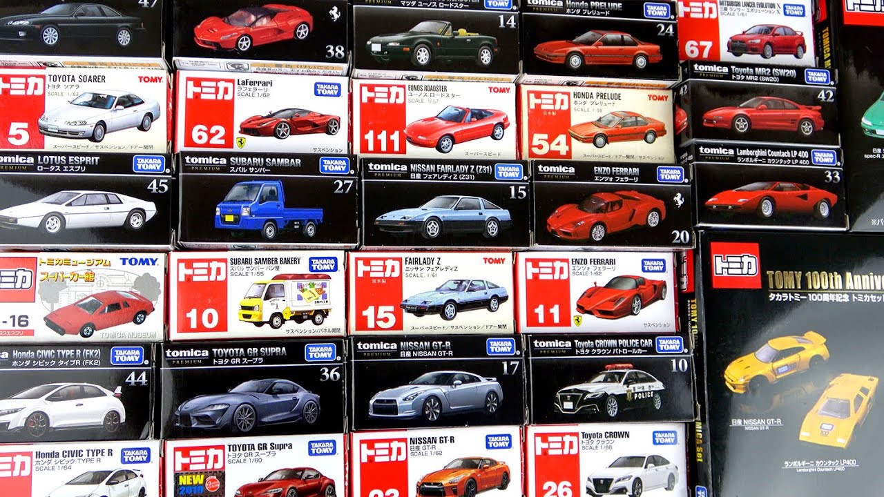 Tomica (594 yen) & Tomica Premium (990 yen) Comparison Opening of