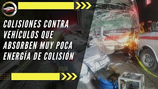 ACCIDENTE AUTOBÚS VS SEDÁN: DIFERENCIA DE MASAS