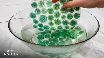 How Embroidery Comes To Life With Water-Soluble Fabric | Insider Art