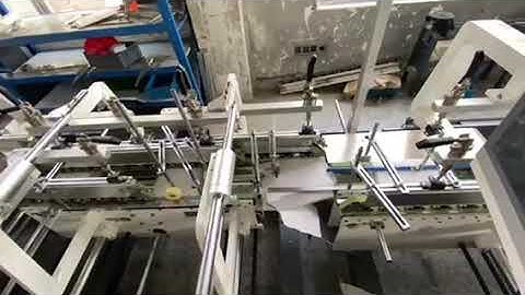 GS series Folding Gluing Machine with 90 degrees Turning Function