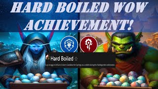 Hard Boiled Wow Achievement | Noblegarden Event | Lay an egg in Un'Goro Crater's Golakka Hot Springs