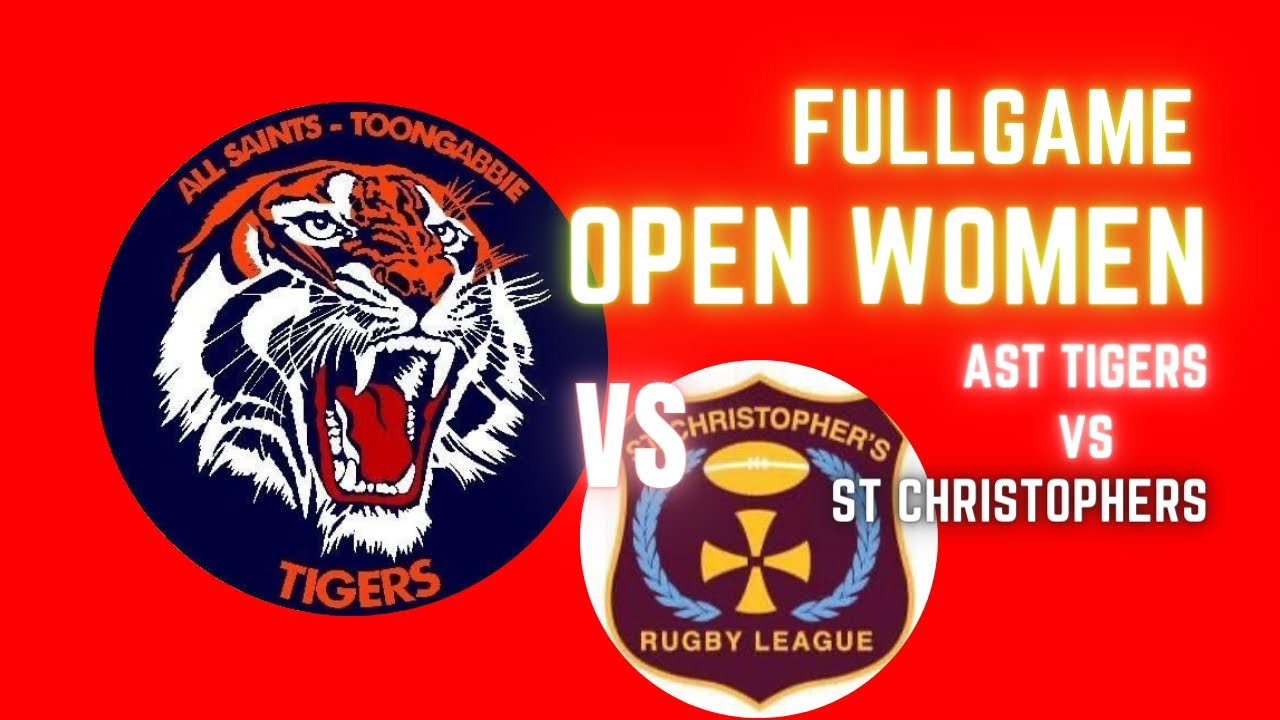 OPEN WOMENS RUGBY LEAGUE AST TIGERS vs ST CRISTOPHERS.-ROUND 10. - 23 ...