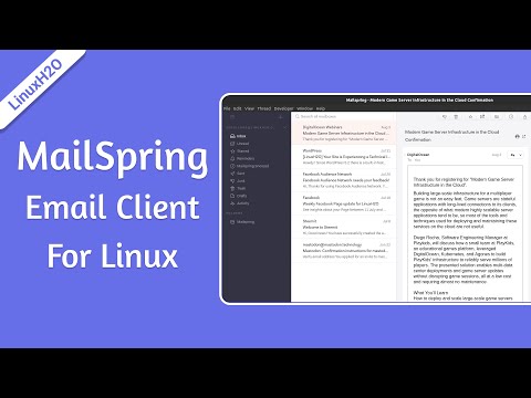 MailSpring • An amazing email client for Linux | 2022