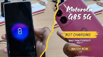 Motorola Moto G85 Charging Problem | Charging After Restart? | Bug? Fix?