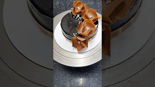 viral milk color chocolate flowers cake decoration recipe #amazing #creator