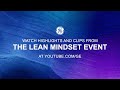 Wrap Video | The Lean Mindset: Pursuit of Progress | GE