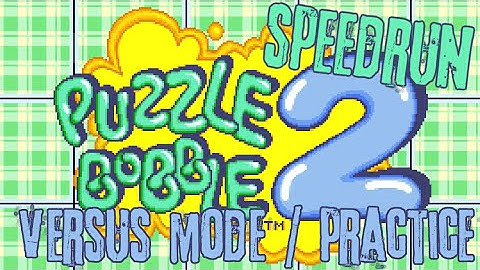 Puzzle Bobble 2 (パズルボブル2) Versus/Practice Speedrun in 01m16s by Giro-X