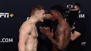 UFC Вегас 23: Битвы взглядов