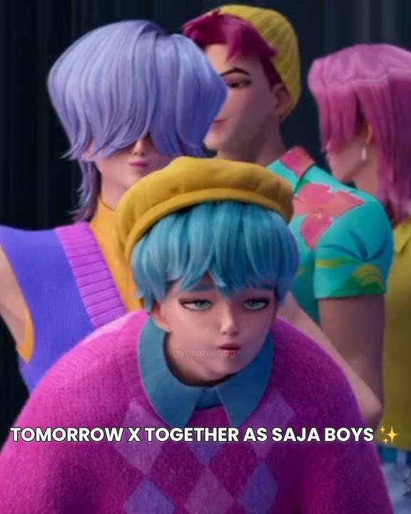 Accept it or not Saja boys are so TXT coded 😚☝🏻 #txt #sajaboys #kpopdemonhunters #moa