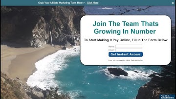 Build Ultimate Splash And Capture Templates At Buildabizonline