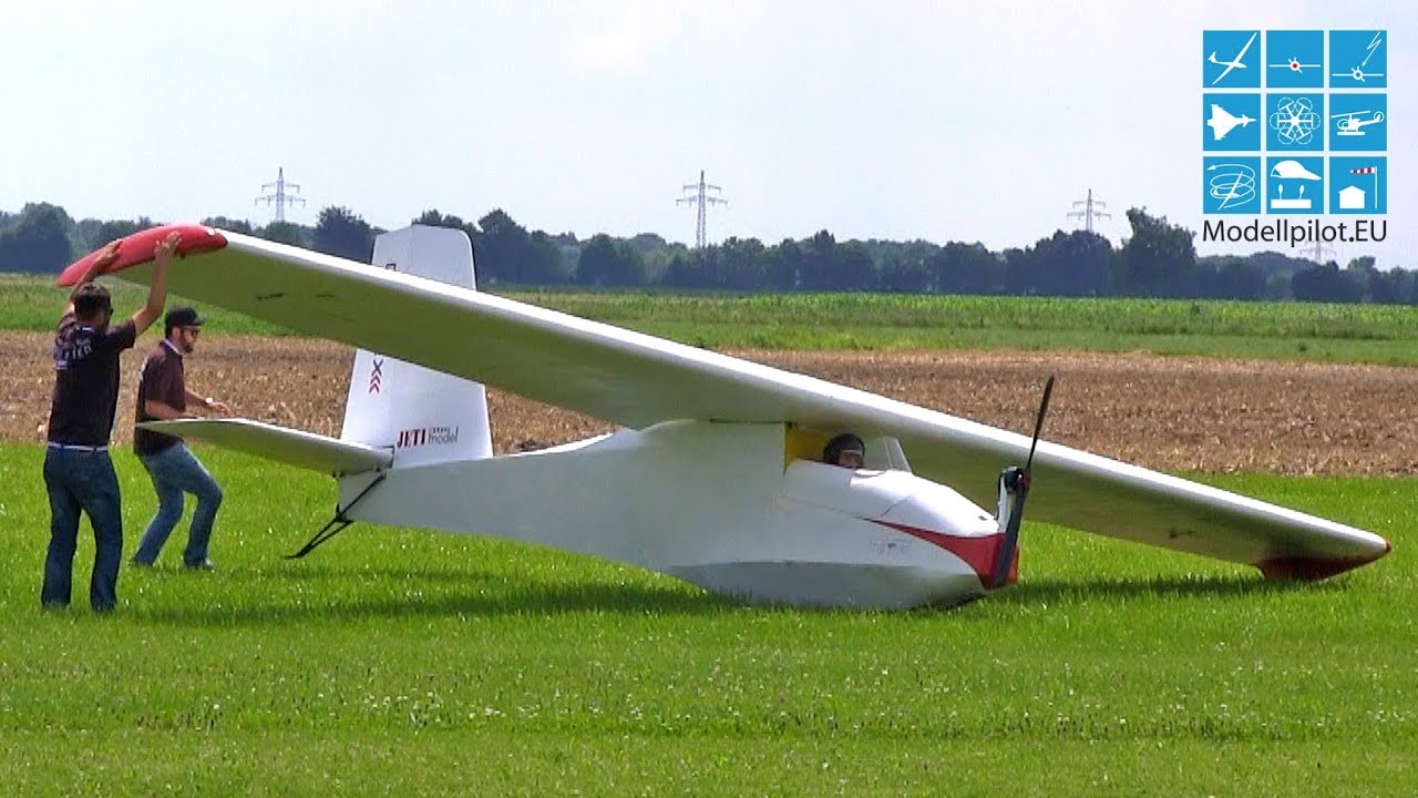 XXXL RC 1:1 FULL Size GLIDER ULF1 RC controlled - YouTube