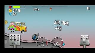 hill climb racing highway hippie van screenshot 3