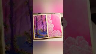 Pink sky 💖💖💖#art #artist #softoilpastels