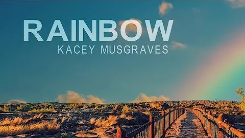 Kacey Musgraves - Rainbow (Lyric Video) - DayDayNews