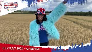 @TheBritFestUK The Brit Fest - Cheshire 2024 Main Stage Announcement with host ​⁠Jenny Powell 🤩