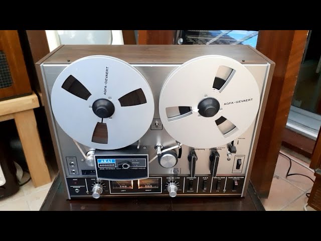 THE 1972 AKAI 4000DS REEL TO REEL TAPE RECORDER 