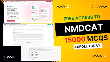 Free Access to NMdcat 15000 Mcqs bank for free ||Nmdcat Prep 2022 || Mdcat Best Prep Tips and Tricks