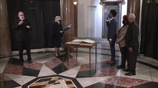 Raw video: Brandon Scott sworn in as Baltimore's 52nd mayor