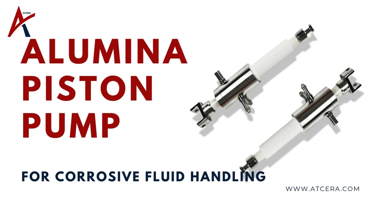 Alumina Ceramic Piston Pump for Fluid Handling