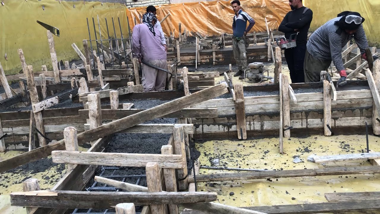 تم وعلى بركة الله صب اساس شريطي شكرا لكم ولمتابعتكم