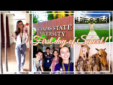 Vlog #4 | First day of College in Visayas State University -Sharon O'Brien