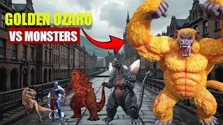 Golden Ōzaru vs Giant Monsters | 3D Monsters Size Comparison 2025