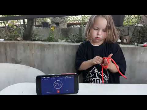 Видеоролик - образец для участников соревнований по вязке туристских узлов  "ГрейпвайнОнлайн"