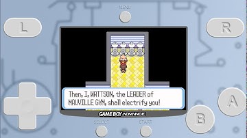 Pokémon Ruby:Gym Leader Watson